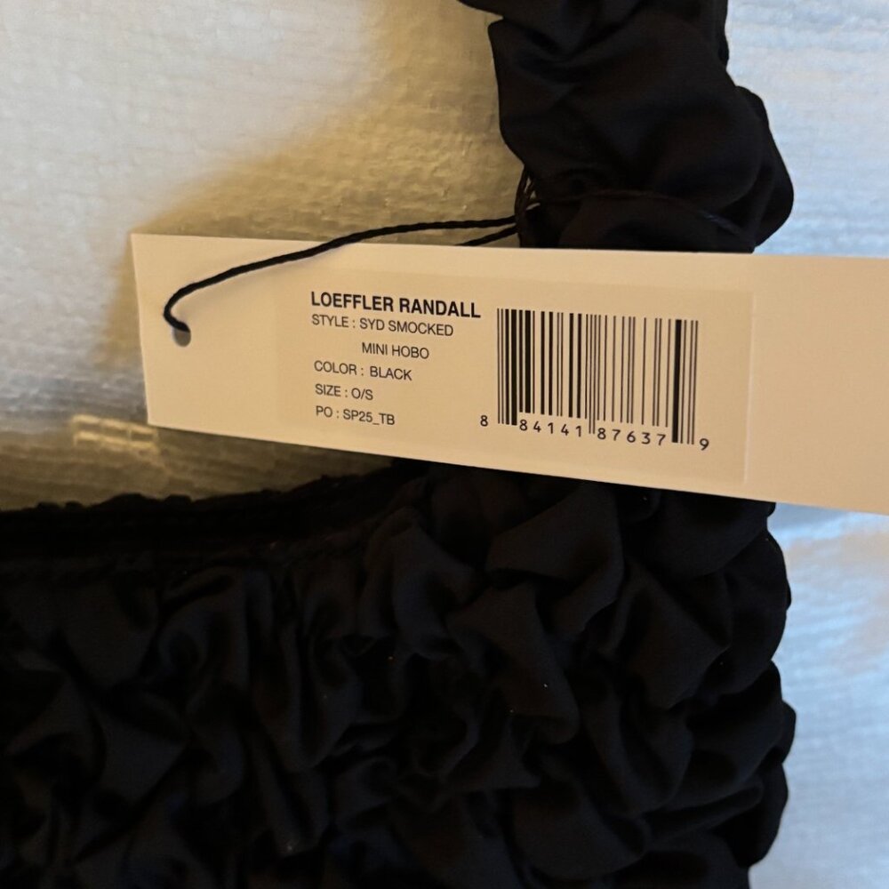 Loeffler Randall Syd Black Mini Hobo Bag - Picture 4 of 11